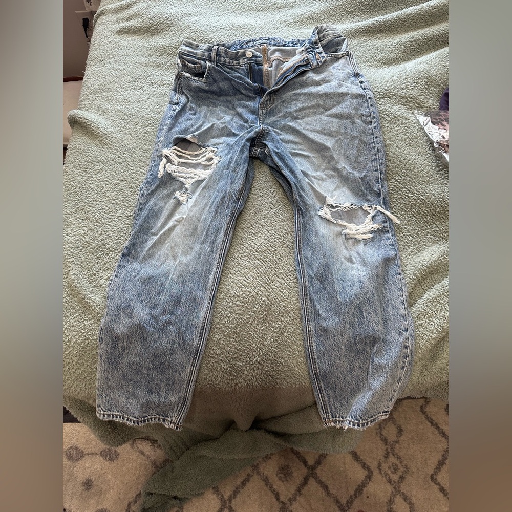 American eagle curvy mom jeans